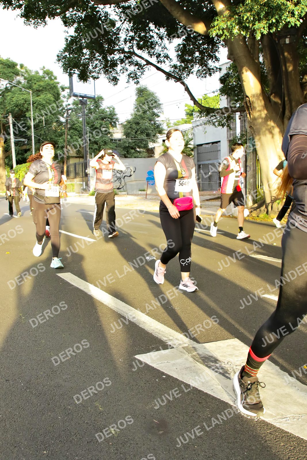 Foto de la X Carrera Leones Negros Red Cola 2026 en Rectoría General de la UdeG, Av. Juárez 976 (meta en Av. Enrique Díaz de León y Pedro Moreno), Guadalajara a las 07:25 · dorsal 5648