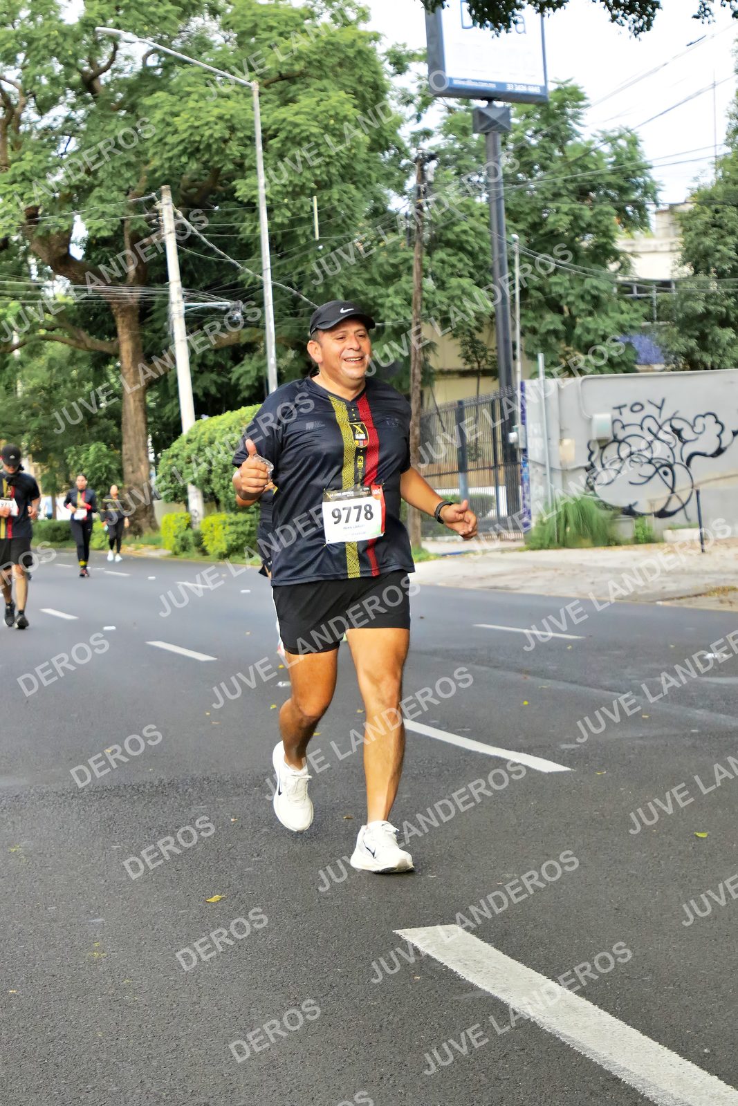 Foto de la X Carrera Leones Negros Red Cola 2026 en Rectoría General de la UdeG, Av. Juárez 976 (meta en Av. Enrique Díaz de León y Pedro Moreno), Guadalajara a las 08:16 · dorsal 9778