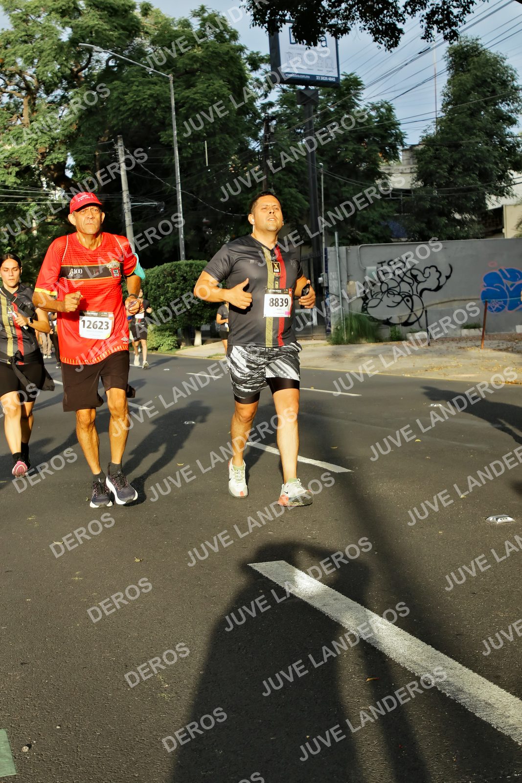 Foto de la X Carrera Leones Negros Red Cola 2026 en Rectoría General de la UdeG, Av. Juárez 976 (meta en Av. Enrique Díaz de León y Pedro Moreno), Guadalajara a las 07:36 · dorsal 8839, 12623
