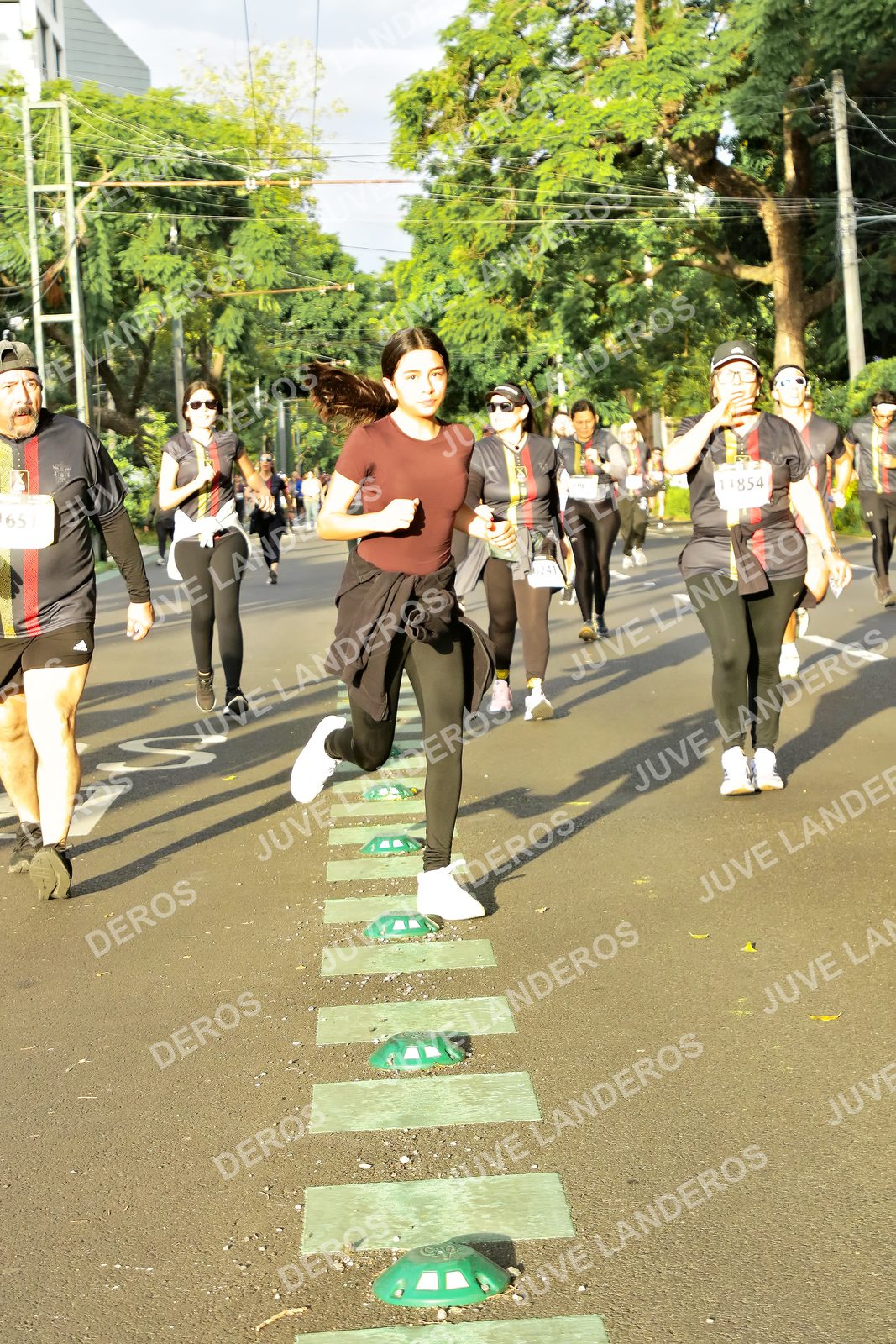 Foto de la X Carrera Leones Negros Red Cola 2026 en Rectoría General de la UdeG, Av. Juárez 976 (meta en Av. Enrique Díaz de León y Pedro Moreno), Guadalajara a las 07:38 · dorsal 65, 11854