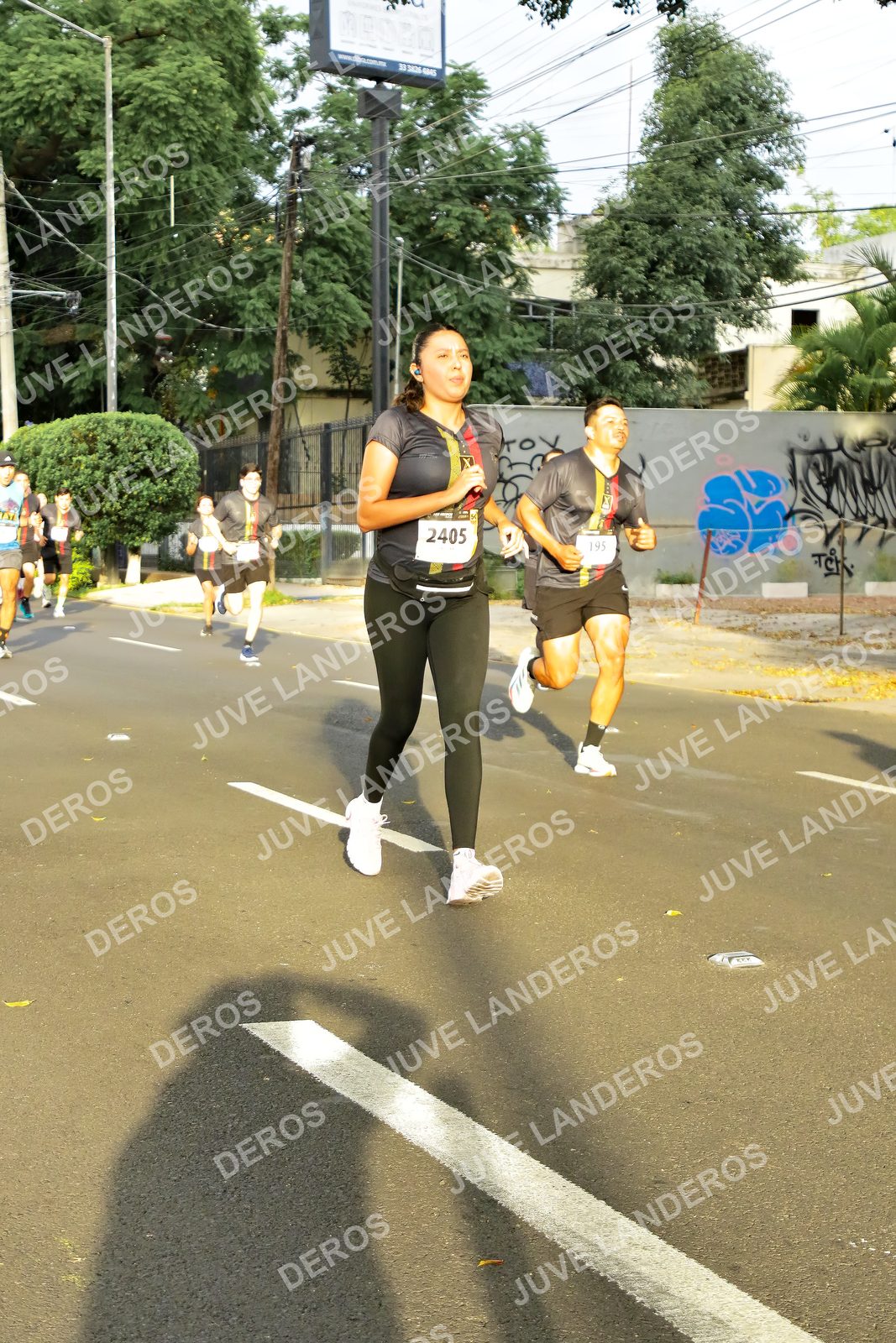 Foto de la X Carrera Leones Negros Red Cola 2026 en Rectoría General de la UdeG, Av. Juárez 976 (meta en Av. Enrique Díaz de León y Pedro Moreno), Guadalajara a las 07:35 · dorsal 2405, 195