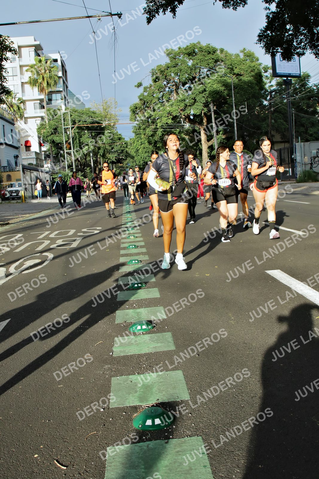 Foto de la X Carrera Leones Negros Red Cola 2026 en Rectoría General de la UdeG, Av. Juárez 976 (meta en Av. Enrique Díaz de León y Pedro Moreno), Guadalajara a las 07:57 · dorsal 3491, 13311