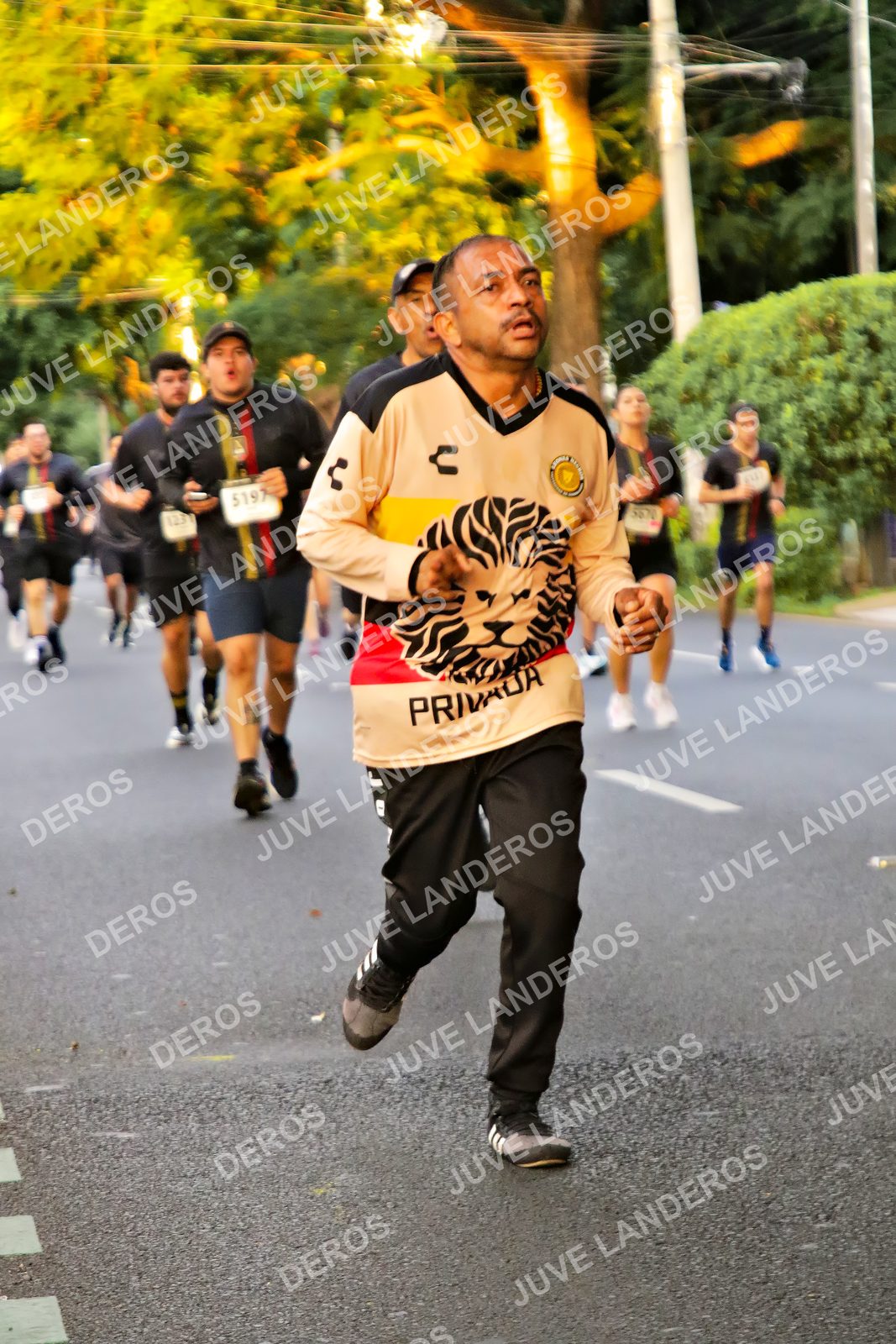 Foto de la X Carrera Leones Negros Red Cola 2026 en Rectoría General de la UdeG, Av. Juárez 976 (meta en Av. Enrique Díaz de León y Pedro Moreno), Guadalajara a las 05:00 · dorsal 5197
