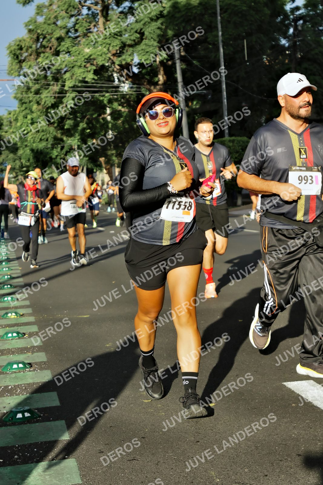 Foto de la X Carrera Leones Negros Red Cola 2026 en Rectoría General de la UdeG, Av. Juárez 976 (meta en Av. Enrique Díaz de León y Pedro Moreno), Guadalajara a las 07:52 · dorsal 993