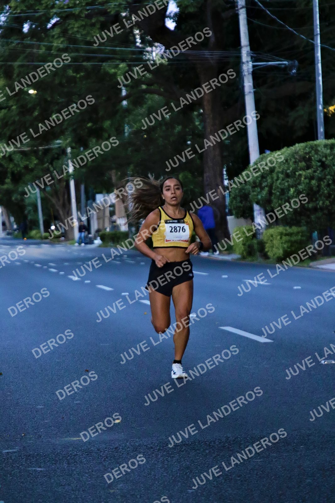 Foto de la X Carrera Leones Negros Red Cola 2026 en Rectoría General de la UdeG, Av. Juárez 976 (meta en Av. Enrique Díaz de León y Pedro Moreno), Guadalajara a las 04:50 · dorsal 2876