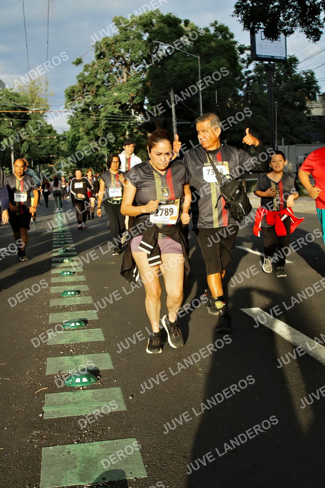 Foto de la X Carrera Leones Negros Red Cola 2026 en Rectoría General de la UdeG, Av. Juárez 976 (meta en Av. Enrique Díaz de León y Pedro Moreno), Guadalajara a las 07:32 · dorsal 2789, 1960, 4095, 73