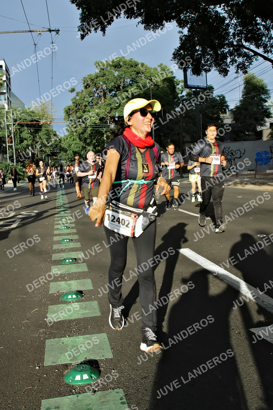 Foto de la X Carrera Leones Negros Red Cola 2026 en Rectoría General de la UdeG, Av. Juárez 976 (meta en Av. Enrique Díaz de León y Pedro Moreno), Guadalajara a las 07:52 · dorsal 12402, 760, 2029