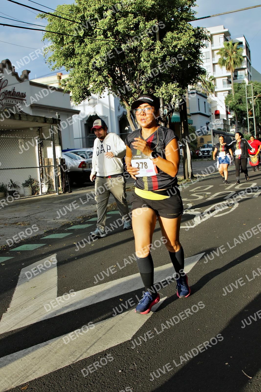 Foto de la X Carrera Leones Negros Red Cola 2026 en Rectoría General de la UdeG, Av. Juárez 976 (meta en Av. Enrique Díaz de León y Pedro Moreno), Guadalajara a las 07:44 · dorsal 278