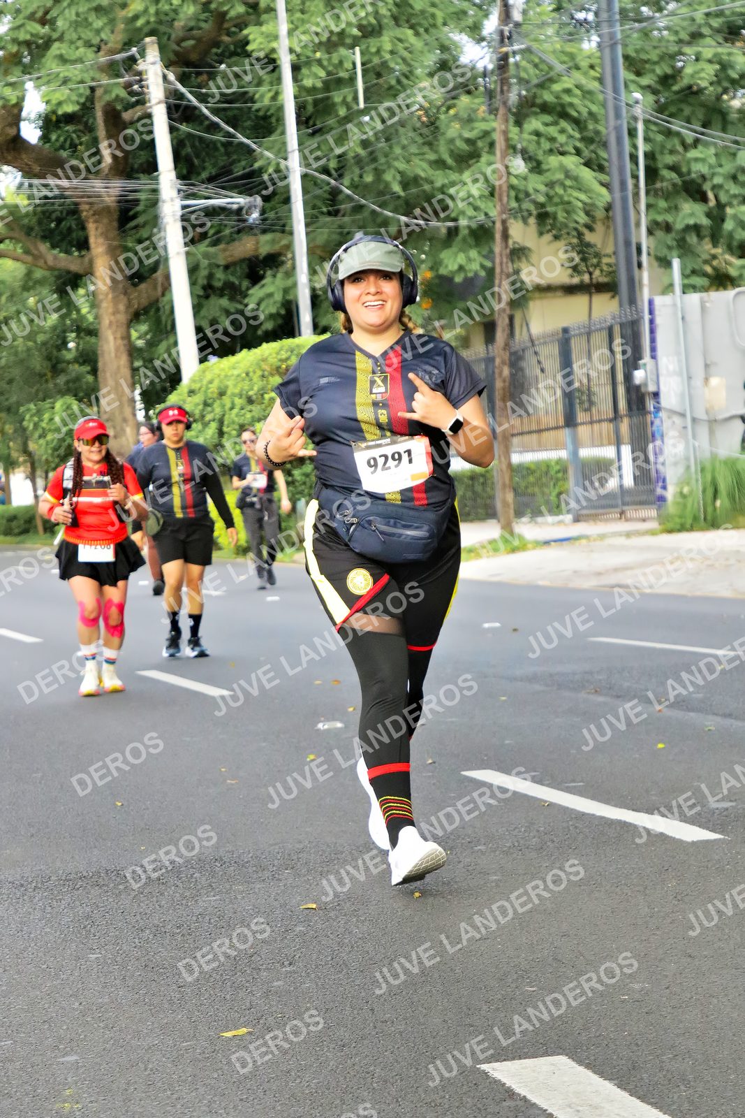 Foto de la X Carrera Leones Negros Red Cola 2026 en Rectoría General de la UdeG, Av. Juárez 976 (meta en Av. Enrique Díaz de León y Pedro Moreno), Guadalajara a las 08:18 · dorsal 9291