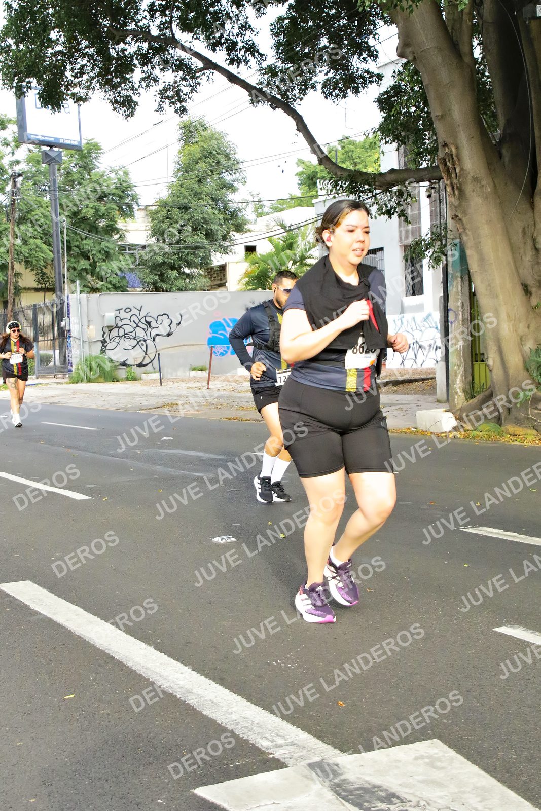 Foto de la X Carrera Leones Negros Red Cola 2026 en Rectoría General de la UdeG, Av. Juárez 976 (meta en Av. Enrique Díaz de León y Pedro Moreno), Guadalajara a las 08:14 · dorsal 12