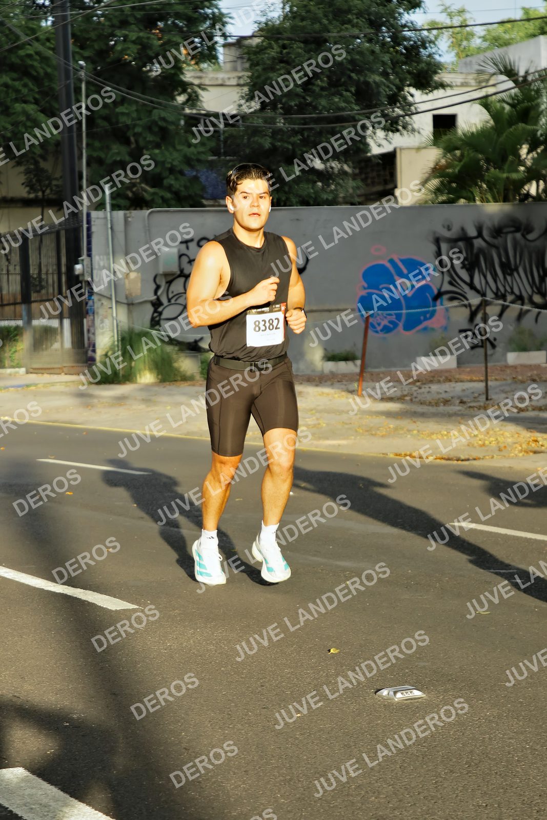 Foto de la X Carrera Leones Negros Red Cola 2026 en Rectoría General de la UdeG, Av. Juárez 976 (meta en Av. Enrique Díaz de León y Pedro Moreno), Guadalajara a las 07:31 · dorsal 8382