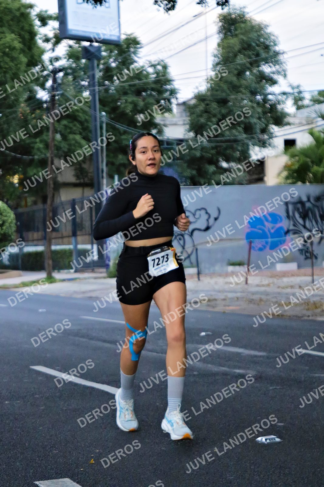 Foto de la X Carrera Leones Negros Red Cola 2026 en Rectoría General de la UdeG, Av. Juárez 976 (meta en Av. Enrique Díaz de León y Pedro Moreno), Guadalajara a las 04:56 · dorsal 7273