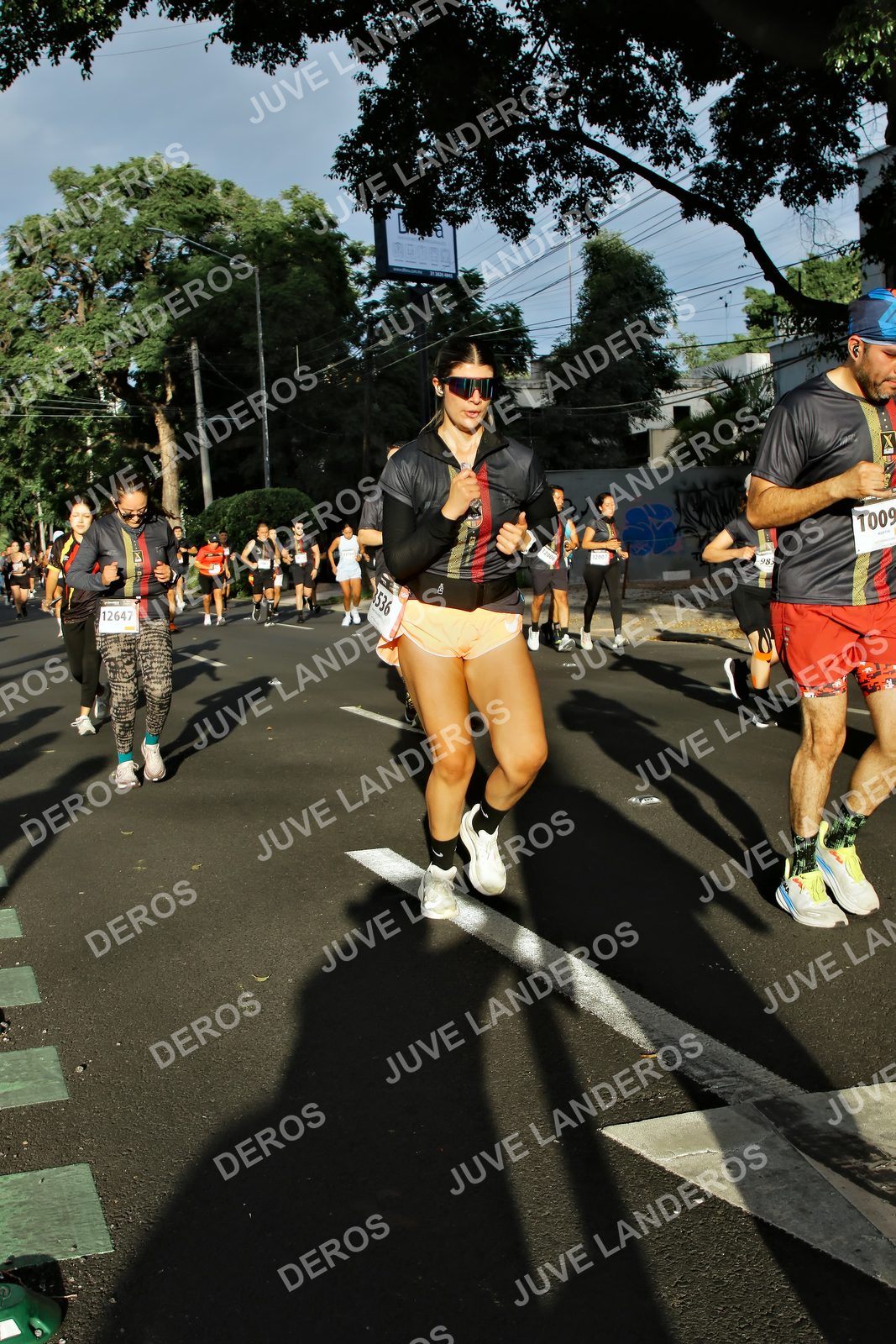 Foto de la X Carrera Leones Negros Red Cola 2026 en Rectoría General de la UdeG, Av. Juárez 976 (meta en Av. Enrique Díaz de León y Pedro Moreno), Guadalajara a las 07:44 · dorsal 12647, 1009