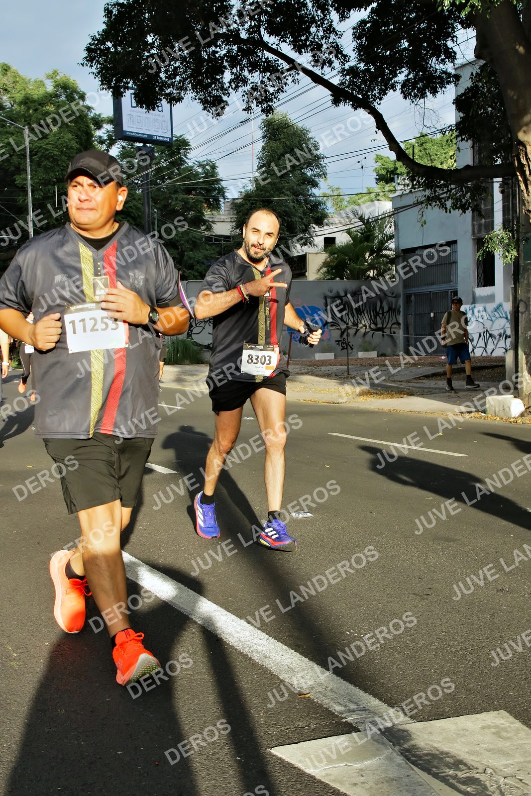 Foto de la X Carrera Leones Negros Red Cola 2026 en Rectoría General de la UdeG, Av. Juárez 976 (meta en Av. Enrique Díaz de León y Pedro Moreno), Guadalajara a las 07:42 · dorsal 8303, 11253