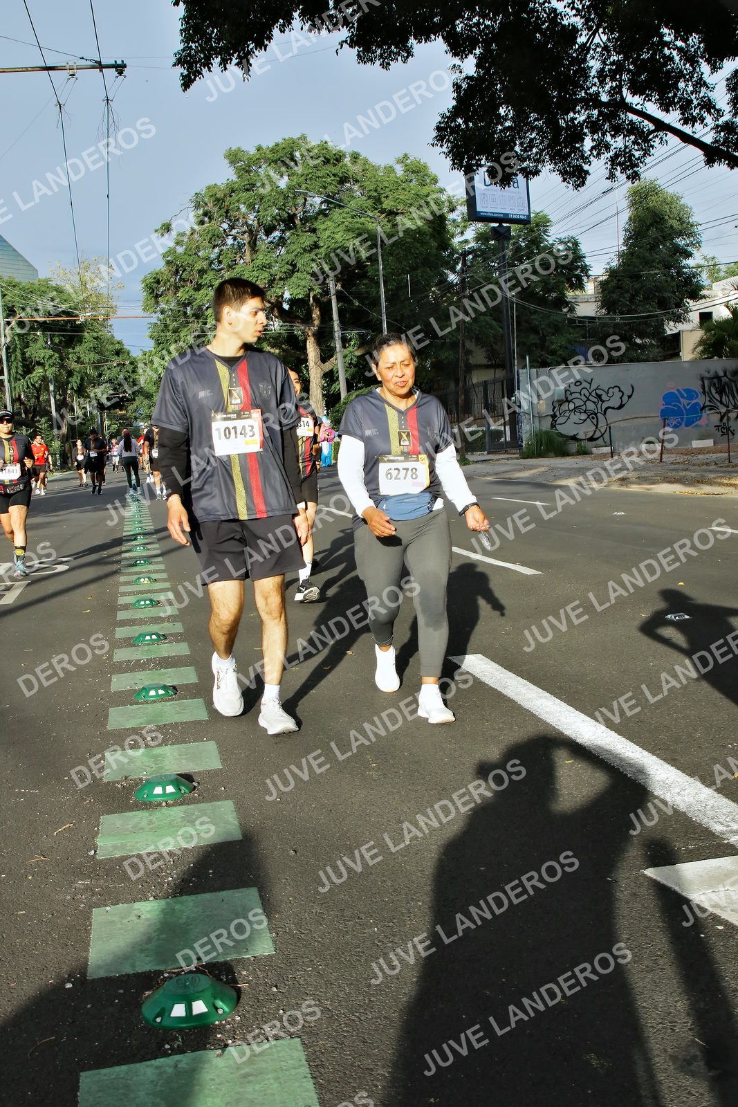Foto de la X Carrera Leones Negros Red Cola 2026 en Rectoría General de la UdeG, Av. Juárez 976 (meta en Av. Enrique Díaz de León y Pedro Moreno), Guadalajara a las 07:58 · dorsal 6278, 10143