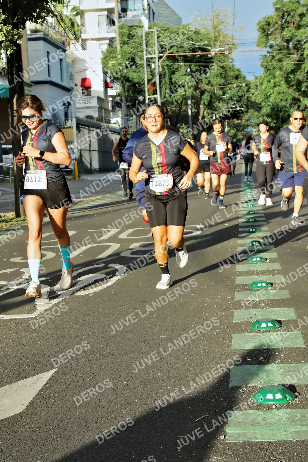 Foto de la X Carrera Leones Negros Red Cola 2026 en Rectoría General de la UdeG, Av. Juárez 976 (meta en Av. Enrique Díaz de León y Pedro Moreno), Guadalajara a las 07:48 · dorsal 8312, 12873