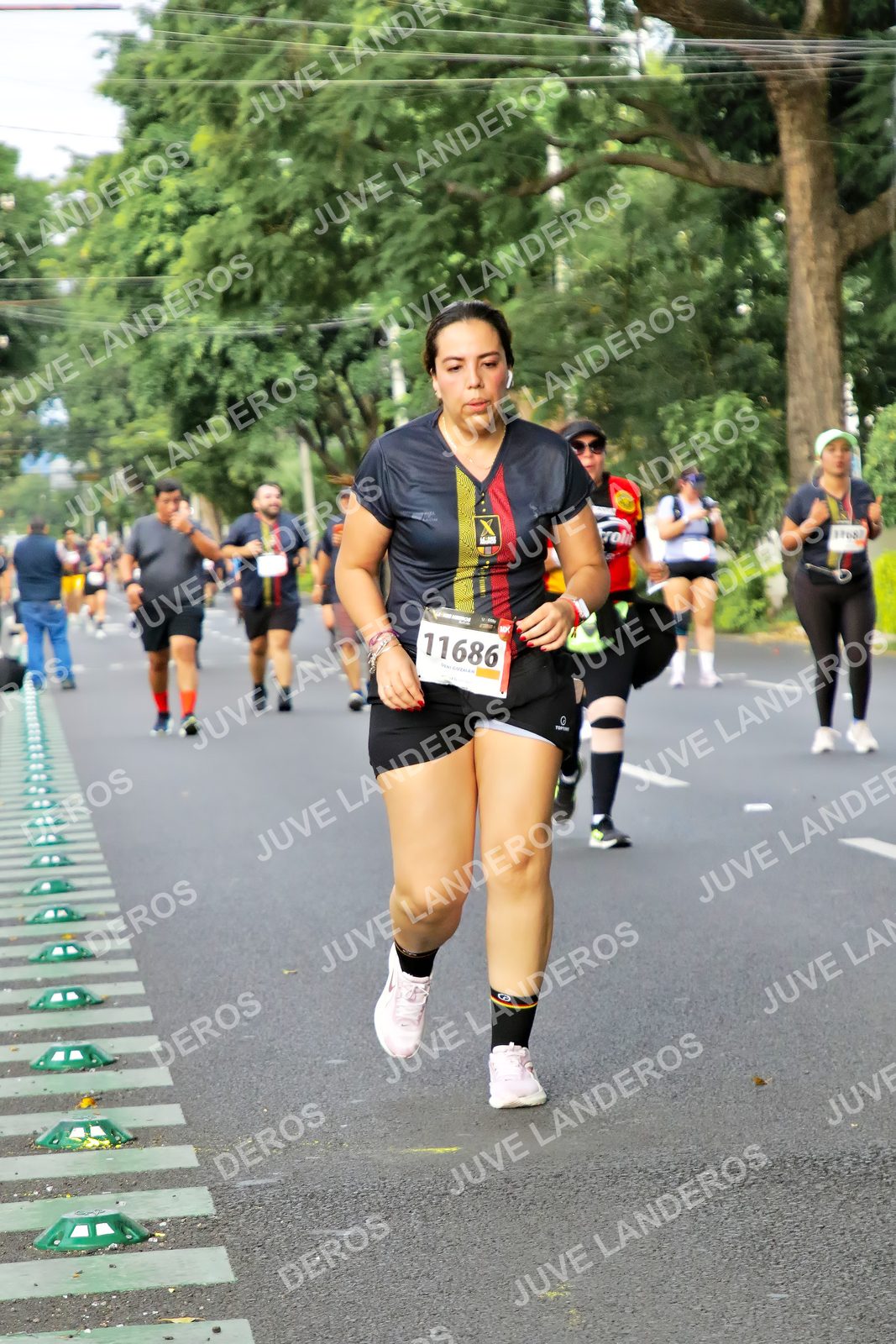 Foto de la X Carrera Leones Negros Red Cola 2026 en Rectoría General de la UdeG, Av. Juárez 976 (meta en Av. Enrique Díaz de León y Pedro Moreno), Guadalajara a las 08:16 · dorsal 11686