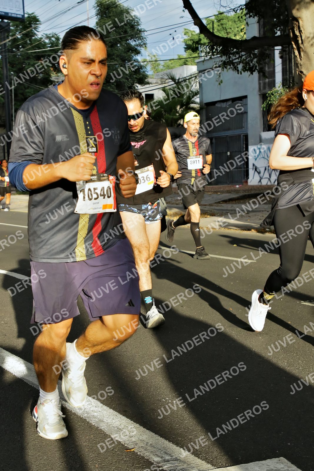 Foto de la X Carrera Leones Negros Red Cola 2026 en Rectoría General de la UdeG, Av. Juárez 976 (meta en Av. Enrique Díaz de León y Pedro Moreno), Guadalajara a las 07:41 · dorsal 10540, 8911, 36
