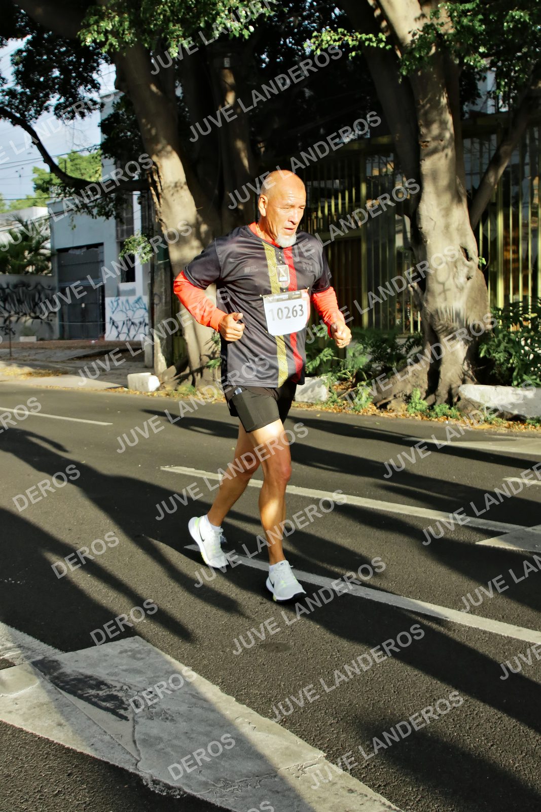 Foto de la X Carrera Leones Negros Red Cola 2026 en Rectoría General de la UdeG, Av. Juárez 976 (meta en Av. Enrique Díaz de León y Pedro Moreno), Guadalajara a las 07:43 · dorsal 10263
