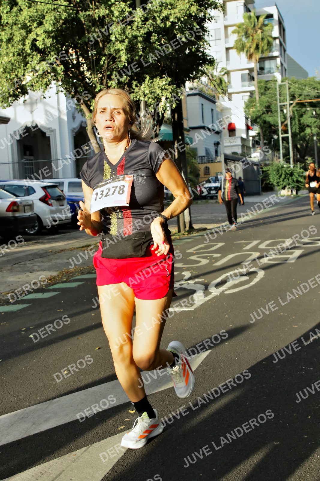 Foto de la X Carrera Leones Negros Red Cola 2026 en Rectoría General de la UdeG, Av. Juárez 976 (meta en Av. Enrique Díaz de León y Pedro Moreno), Guadalajara a las 07:42 · dorsal 13278