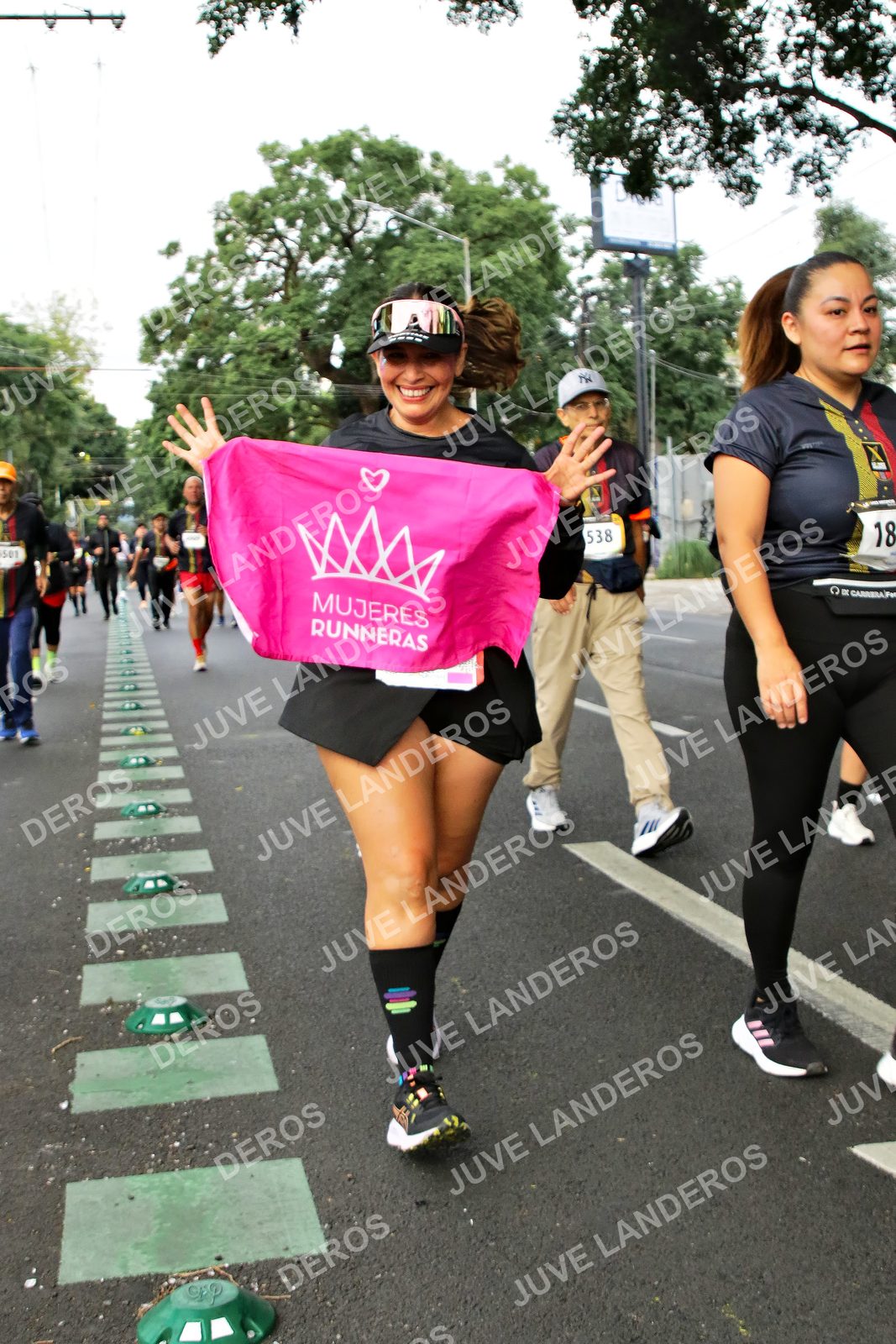 Foto de la X Carrera Leones Negros Red Cola 2026 en Rectoría General de la UdeG, Av. Juárez 976 (meta en Av. Enrique Díaz de León y Pedro Moreno), Guadalajara a las 07:18 · dorsal 18, 538