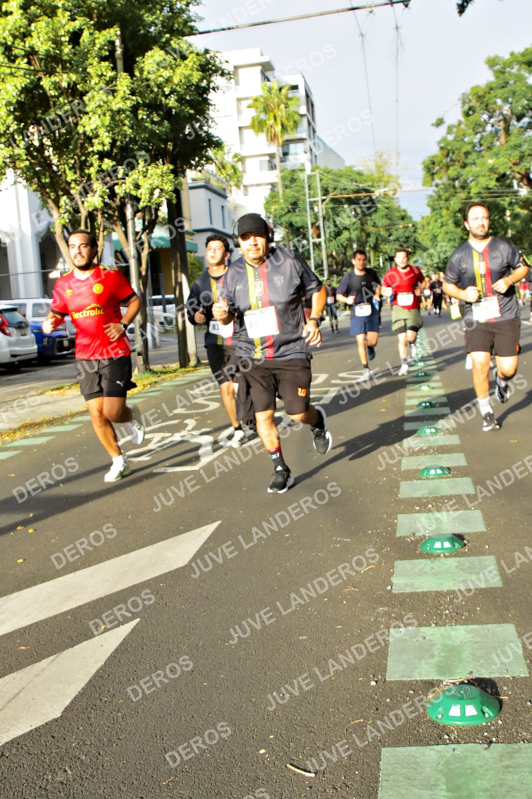 Foto de la X Carrera Leones Negros Red Cola 2026 en Rectoría General de la UdeG, Av. Juárez 976 (meta en Av. Enrique Díaz de León y Pedro Moreno), Guadalajara a las 07:58 · dorsal 83