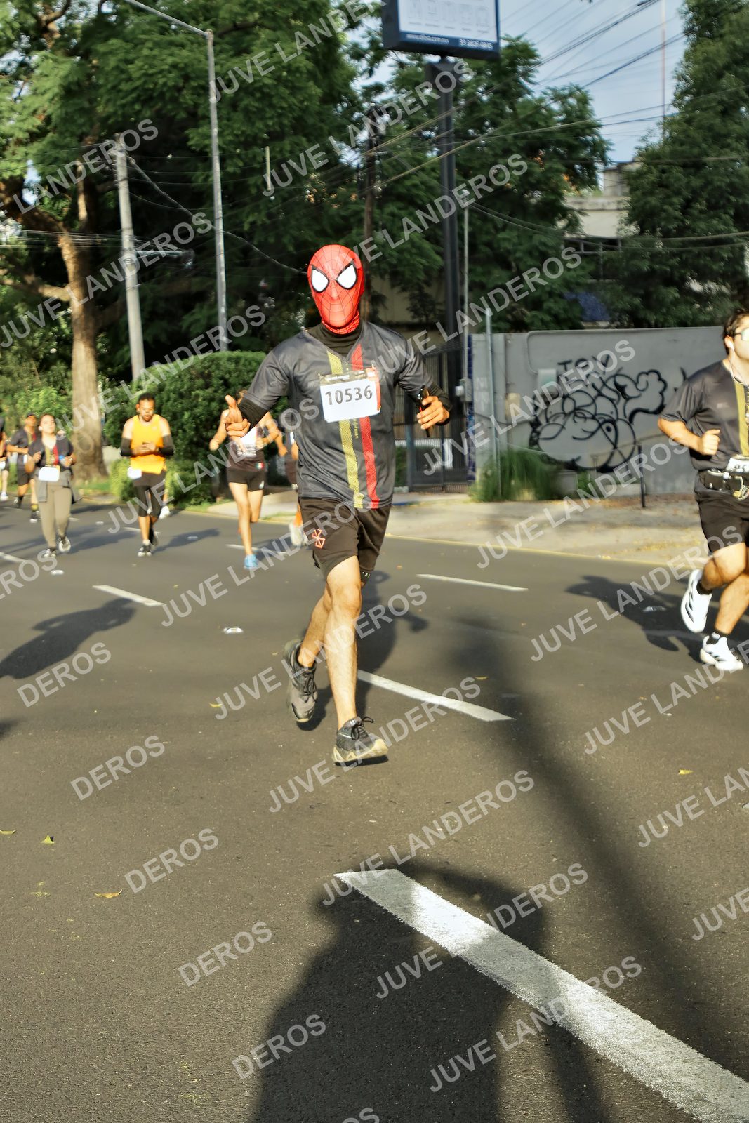 Foto de la X Carrera Leones Negros Red Cola 2026 en Rectoría General de la UdeG, Av. Juárez 976 (meta en Av. Enrique Díaz de León y Pedro Moreno), Guadalajara a las 07:38 · dorsal 10536