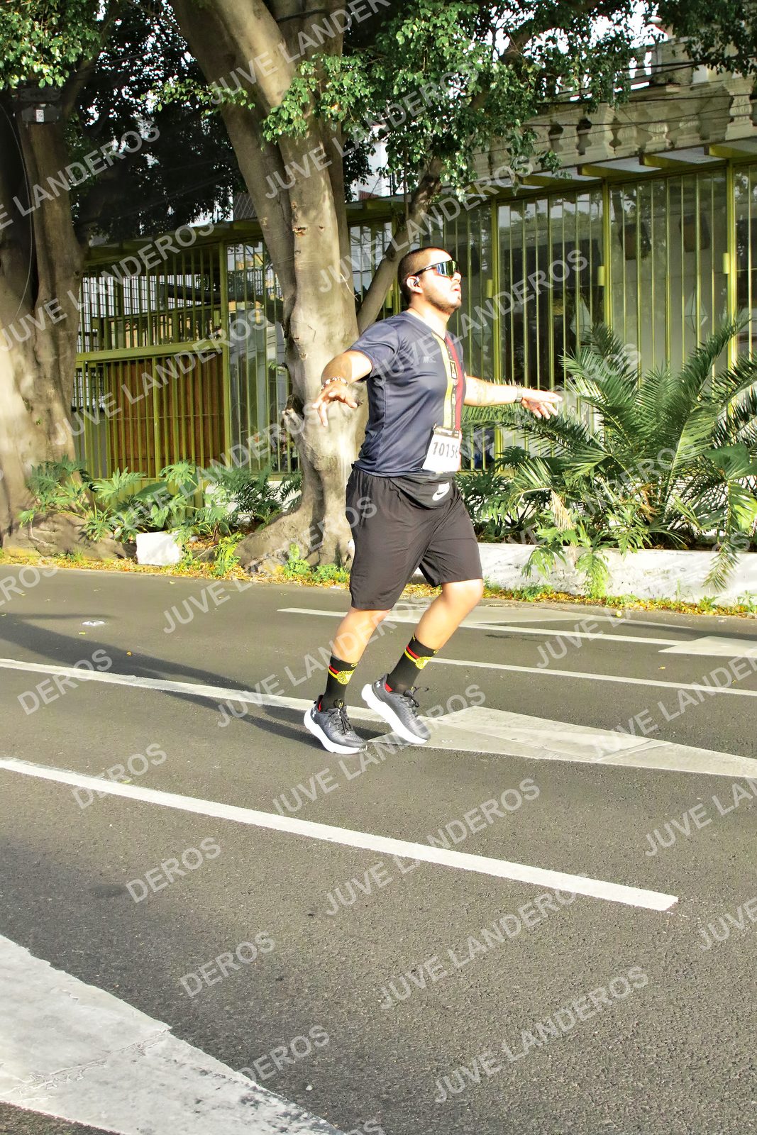 Foto de la X Carrera Leones Negros Red Cola 2026 en Rectoría General de la UdeG, Av. Juárez 976 (meta en Av. Enrique Díaz de León y Pedro Moreno), Guadalajara a las 08:03 · dorsal 10156