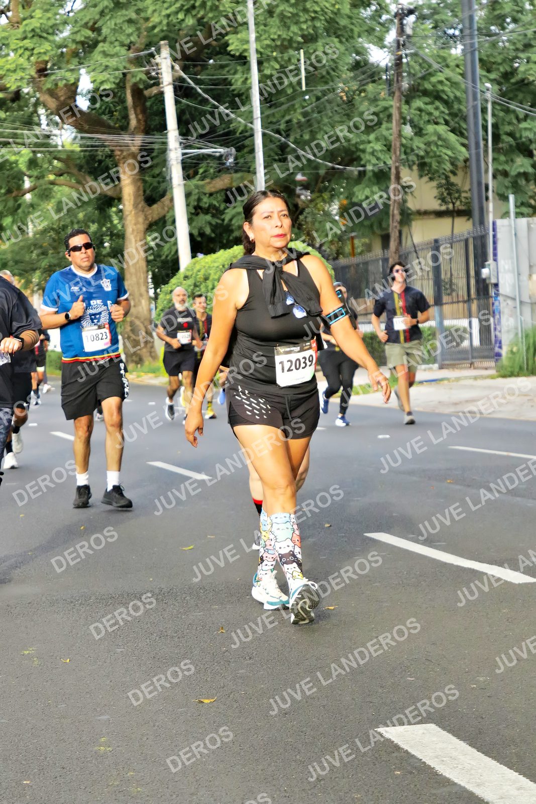 Foto de la X Carrera Leones Negros Red Cola 2026 en Rectoría General de la UdeG, Av. Juárez 976 (meta en Av. Enrique Díaz de León y Pedro Moreno), Guadalajara a las 08:06 · dorsal 12039, 823