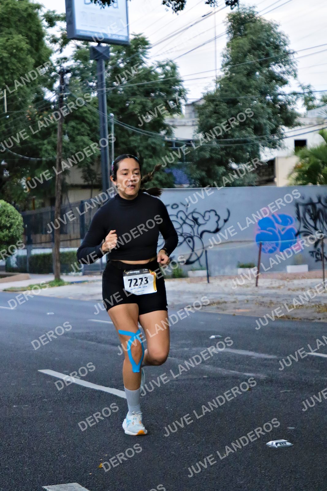 Foto de la X Carrera Leones Negros Red Cola 2026 en Rectoría General de la UdeG, Av. Juárez 976 (meta en Av. Enrique Díaz de León y Pedro Moreno), Guadalajara a las 04:56 · dorsal 7273