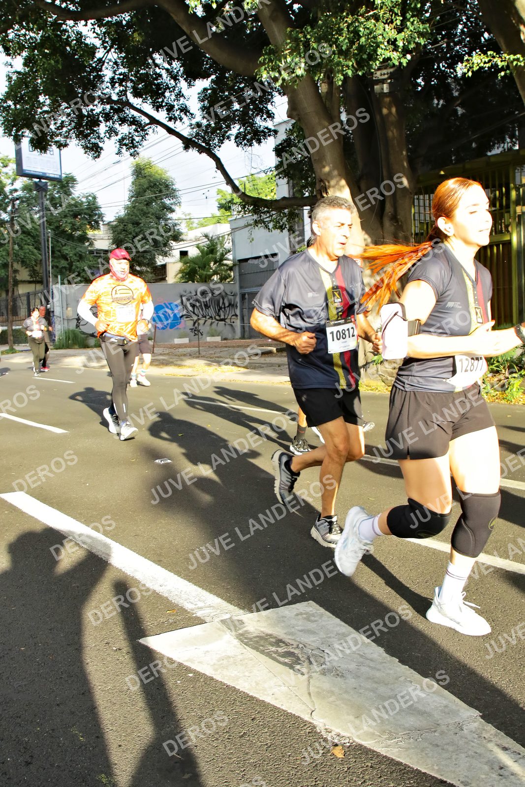 Foto de la X Carrera Leones Negros Red Cola 2026 en Rectoría General de la UdeG, Av. Juárez 976 (meta en Av. Enrique Díaz de León y Pedro Moreno), Guadalajara a las 07:51 · dorsal 10812, 12877
