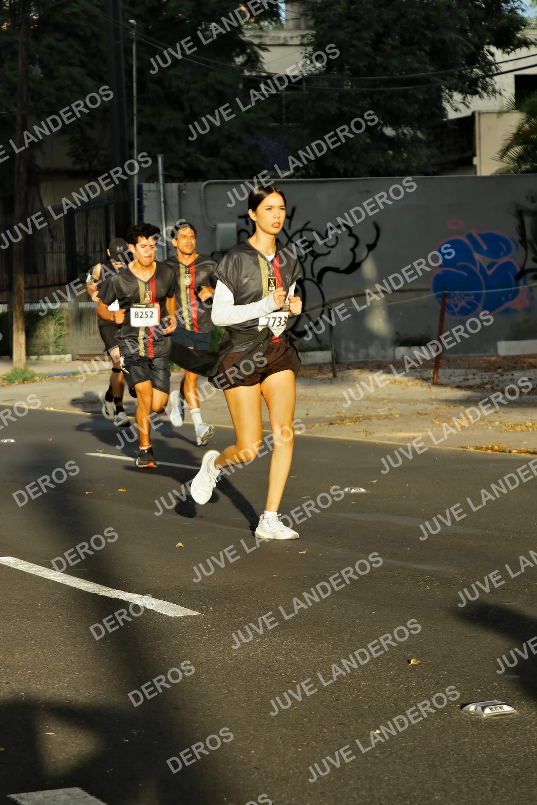 Foto de la X Carrera Leones Negros Red Cola 2026 en Rectoría General de la UdeG, Av. Juárez 976 (meta en Av. Enrique Díaz de León y Pedro Moreno), Guadalajara a las 07:30 · dorsal 8252, 7733