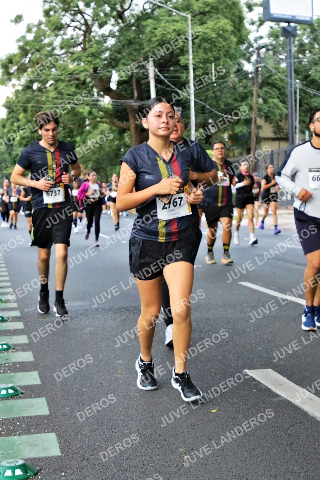 Foto de la X Carrera Leones Negros Red Cola 2026 en Rectoría General de la UdeG, Av. Juárez 976 (meta en Av. Enrique Díaz de León y Pedro Moreno), Guadalajara a las 05:12 · dorsal 6737, 66