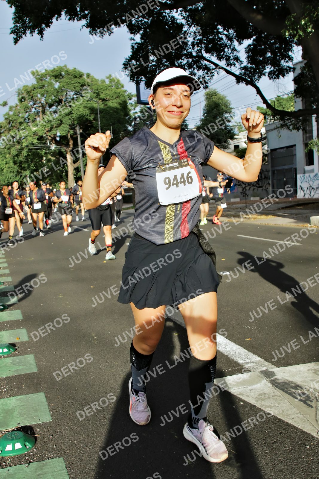 Foto de la X Carrera Leones Negros Red Cola 2026 en Rectoría General de la UdeG, Av. Juárez 976 (meta en Av. Enrique Díaz de León y Pedro Moreno), Guadalajara a las 07:59 · dorsal 9446