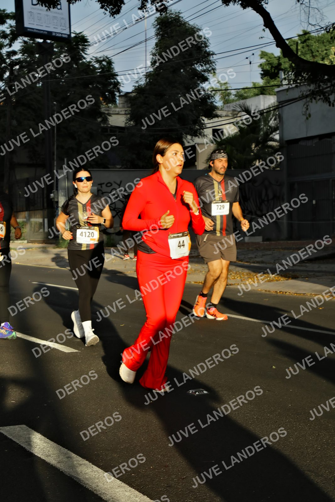 Foto de la X Carrera Leones Negros Red Cola 2026 en Rectoría General de la UdeG, Av. Juárez 976 (meta en Av. Enrique Díaz de León y Pedro Moreno), Guadalajara a las 07:28 · dorsal 4120, 729, 44