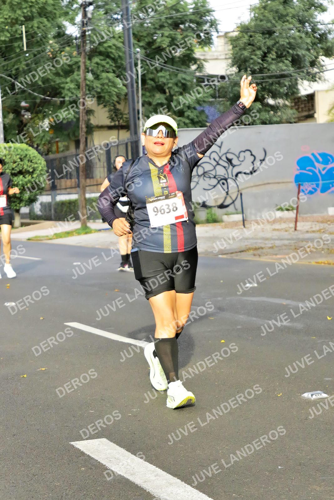 Foto de la X Carrera Leones Negros Red Cola 2026 en Rectoría General de la UdeG, Av. Juárez 976 (meta en Av. Enrique Díaz de León y Pedro Moreno), Guadalajara a las 08:06 · dorsal 9638