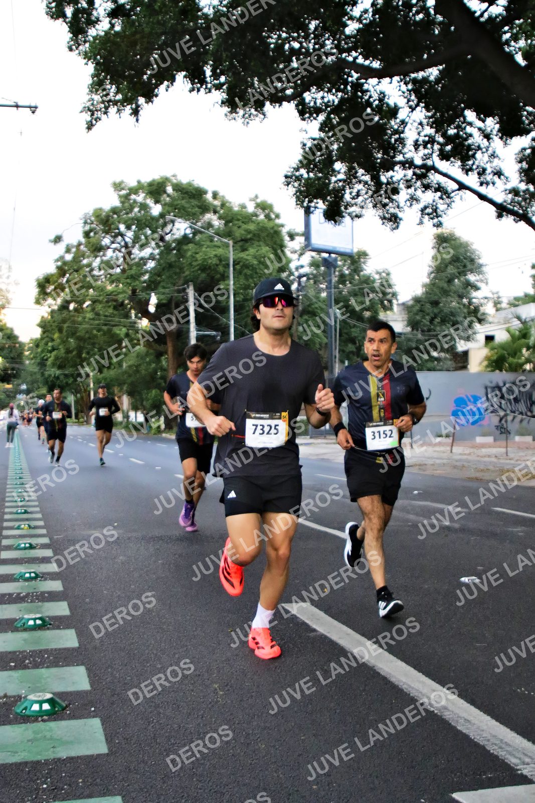 Foto de la X Carrera Leones Negros Red Cola 2026 en Rectoría General de la UdeG, Av. Juárez 976 (meta en Av. Enrique Díaz de León y Pedro Moreno), Guadalajara a las 04:57 · dorsal 7325, 3152