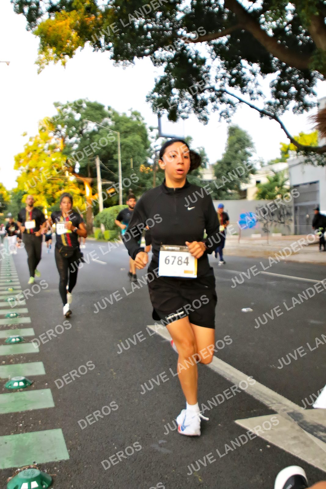 Foto de la X Carrera Leones Negros Red Cola 2026 en Rectoría General de la UdeG, Av. Juárez 976 (meta en Av. Enrique Díaz de León y Pedro Moreno), Guadalajara a las 05:01 · dorsal 6784