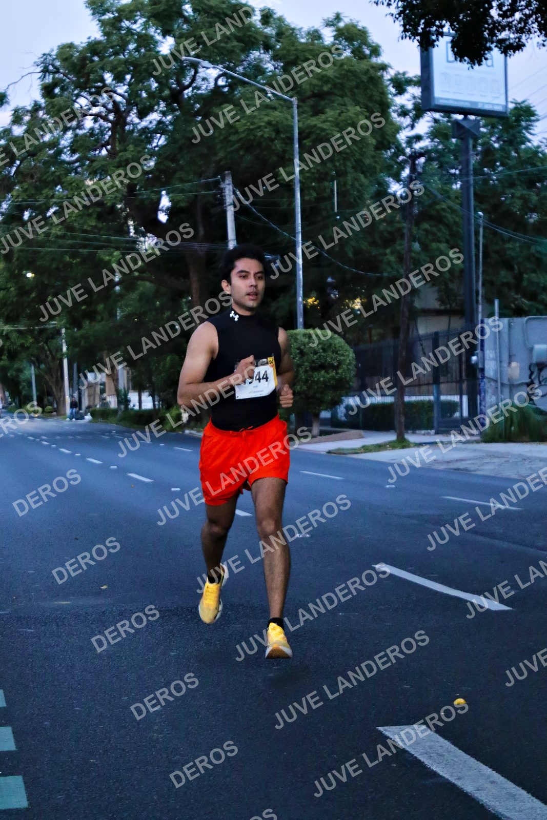 Foto de la X Carrera Leones Negros Red Cola 2026 en Rectoría General de la UdeG, Av. Juárez 976 (meta en Av. Enrique Díaz de León y Pedro Moreno), Guadalajara a las 04:50 · dorsal 944