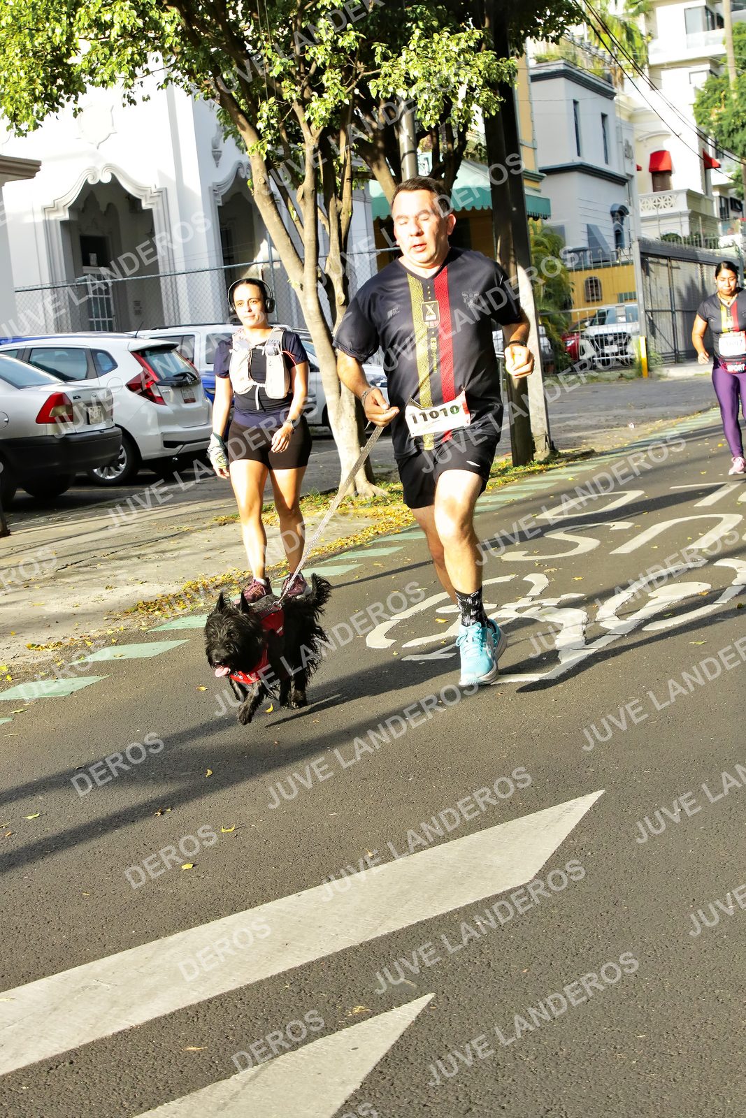 Foto de la X Carrera Leones Negros Red Cola 2026 en Rectoría General de la UdeG, Av. Juárez 976 (meta en Av. Enrique Díaz de León y Pedro Moreno), Guadalajara a las 08:00 · dorsal 11010