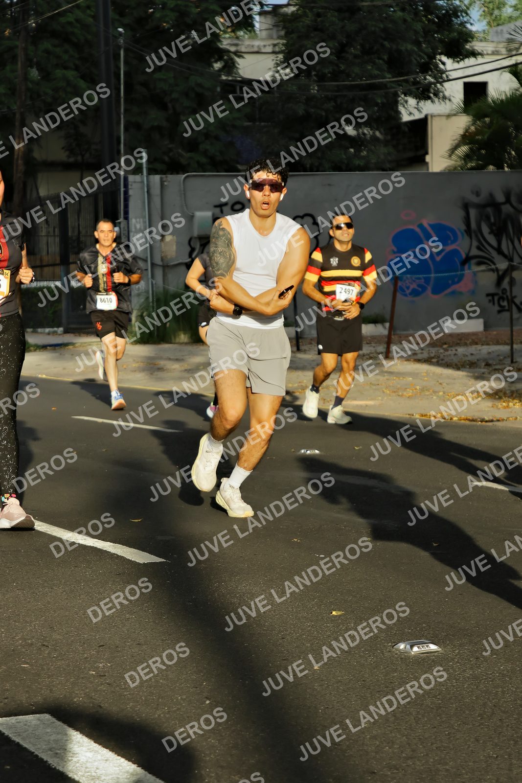 Foto de la X Carrera Leones Negros Red Cola 2026 en Rectoría General de la UdeG, Av. Juárez 976 (meta en Av. Enrique Díaz de León y Pedro Moreno), Guadalajara a las 07:38 · dorsal 8610, 2497