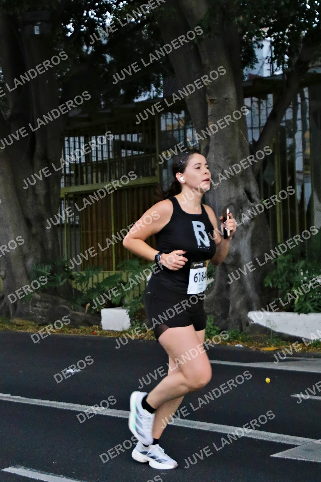 Foto de la X Carrera Leones Negros Red Cola 2026 en Rectoría General de la UdeG, Av. Juárez 976 (meta en Av. Enrique Díaz de León y Pedro Moreno), Guadalajara a las 04:56 · dorsal 6184