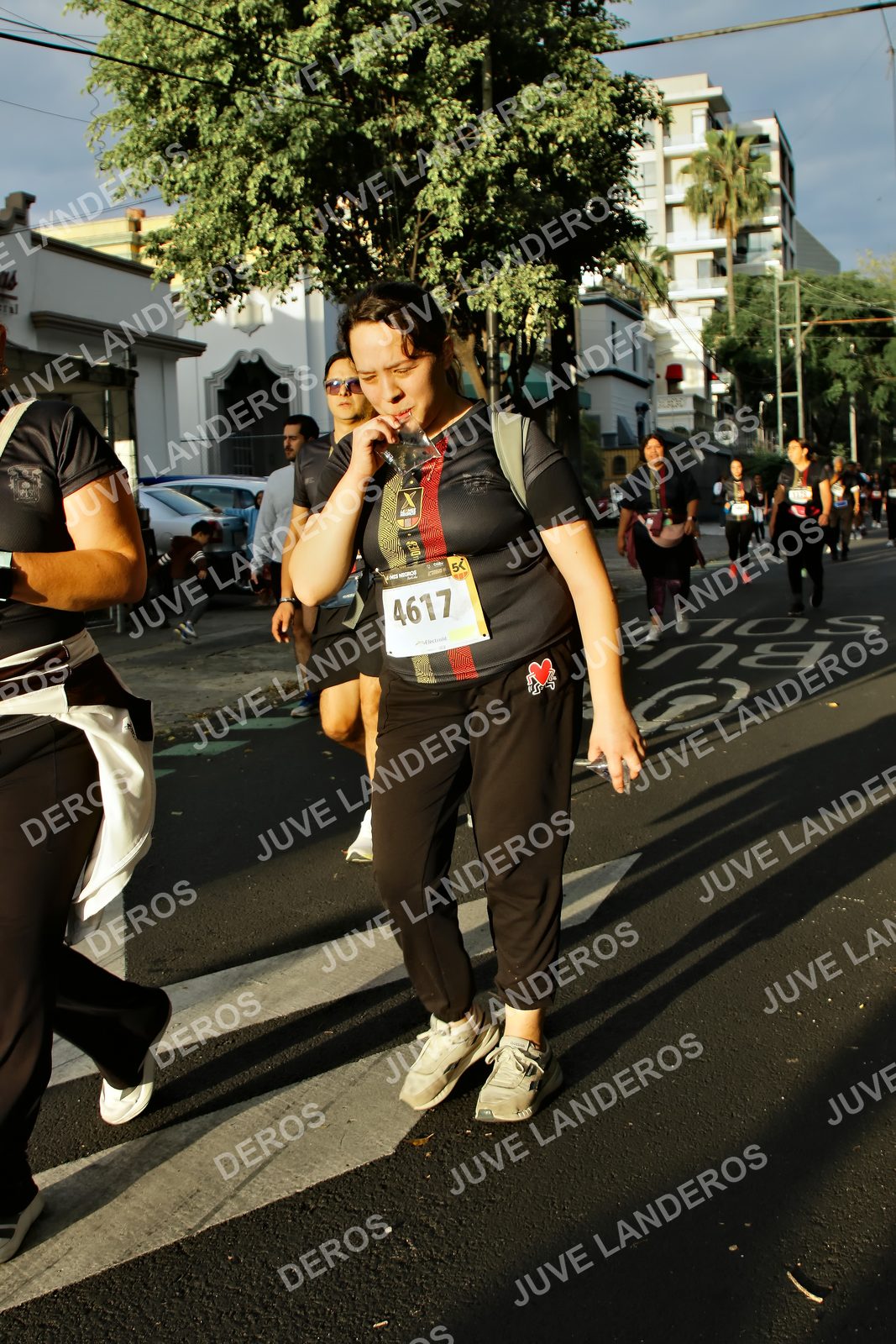 Foto de la X Carrera Leones Negros Red Cola 2026 en Rectoría General de la UdeG, Av. Juárez 976 (meta en Av. Enrique Díaz de León y Pedro Moreno), Guadalajara a las 07:29 · dorsal 4617