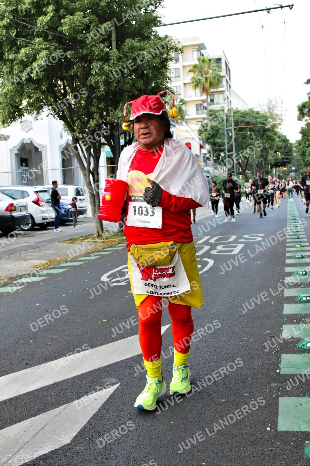 Foto de la X Carrera Leones Negros Red Cola 2026 en Rectoría General de la UdeG, Av. Juárez 976 (meta en Av. Enrique Díaz de León y Pedro Moreno), Guadalajara a las 05:10 · dorsal 1033, 78
