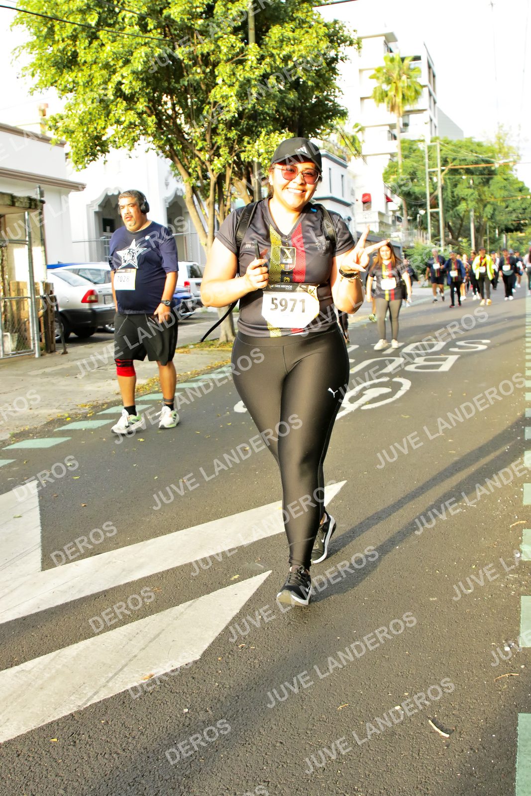 Foto de la X Carrera Leones Negros Red Cola 2026 en Rectoría General de la UdeG, Av. Juárez 976 (meta en Av. Enrique Díaz de León y Pedro Moreno), Guadalajara a las 07:34 · dorsal 5971