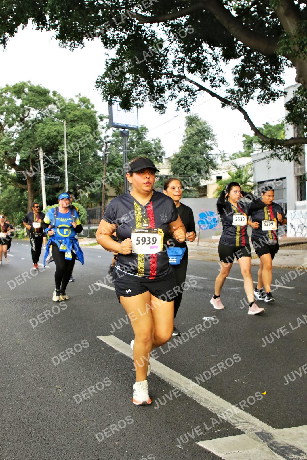 Foto de la X Carrera Leones Negros Red Cola 2026 en Rectoría General de la UdeG, Av. Juárez 976 (meta en Av. Enrique Díaz de León y Pedro Moreno), Guadalajara a las 07:20 · dorsal 5939, 2330, 5299