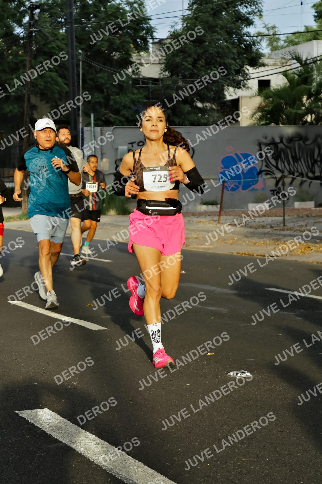 Foto de la X Carrera Leones Negros Red Cola 2026 en Rectoría General de la UdeG, Av. Juárez 976 (meta en Av. Enrique Díaz de León y Pedro Moreno), Guadalajara a las 07:33 · dorsal 725, 10265