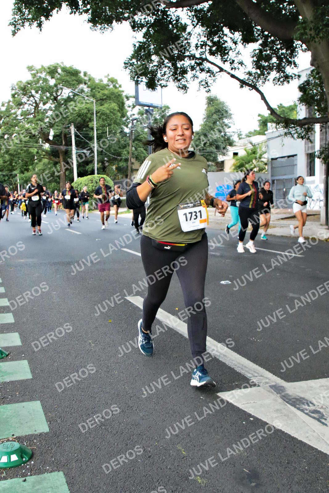Foto de la X Carrera Leones Negros Red Cola 2026 en Rectoría General de la UdeG, Av. Juárez 976 (meta en Av. Enrique Díaz de León y Pedro Moreno), Guadalajara a las 05:12