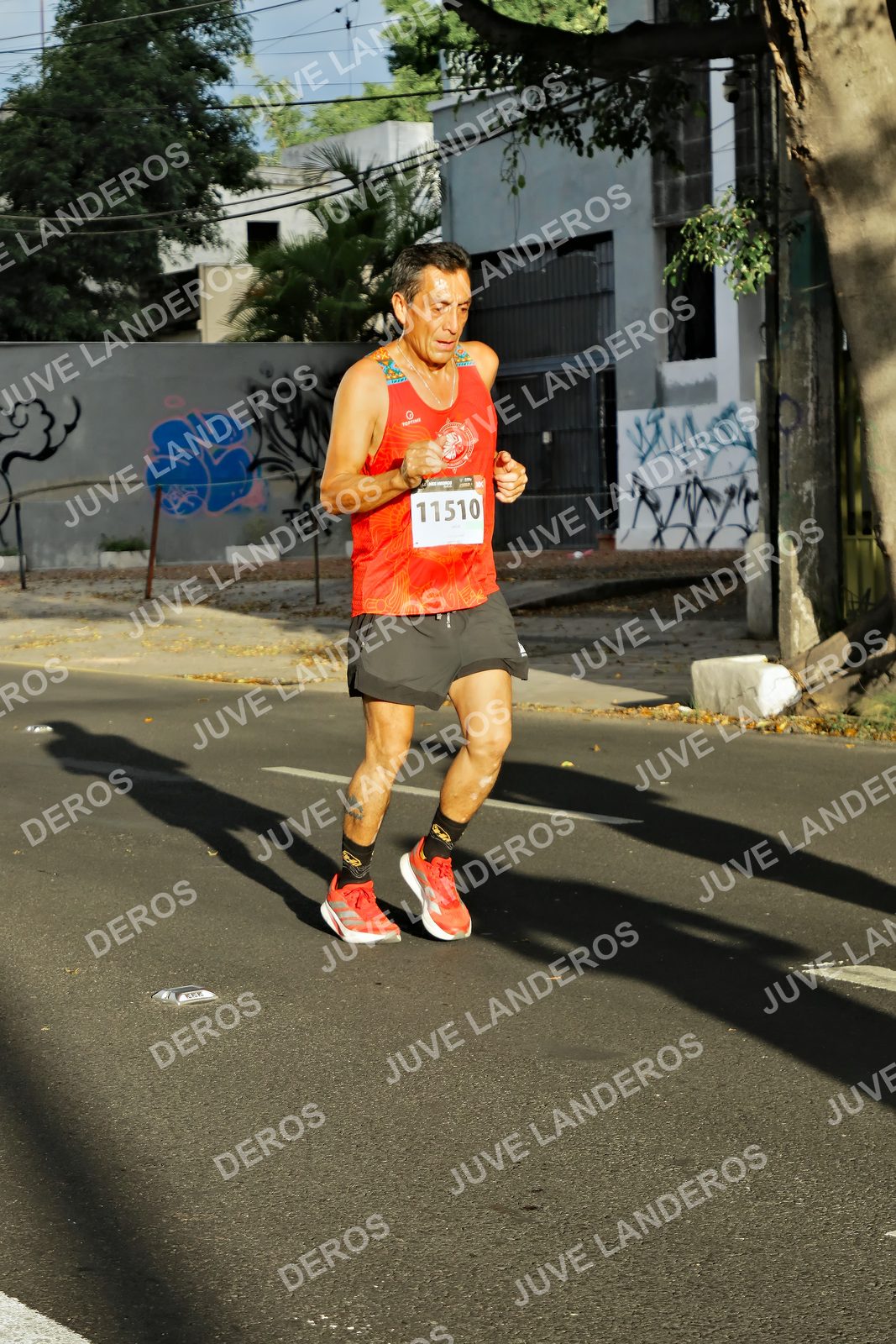 Foto de la X Carrera Leones Negros Red Cola 2026 en Rectoría General de la UdeG, Av. Juárez 976 (meta en Av. Enrique Díaz de León y Pedro Moreno), Guadalajara a las 07:40 · dorsal 11510