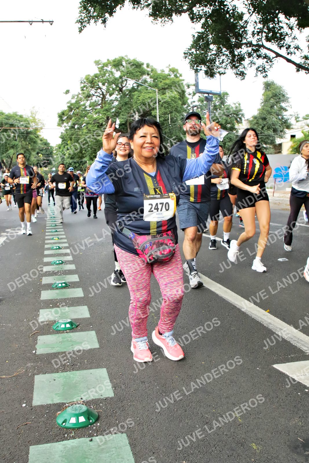Foto de la X Carrera Leones Negros Red Cola 2026 en Rectoría General de la UdeG, Av. Juárez 976 (meta en Av. Enrique Díaz de León y Pedro Moreno), Guadalajara a las 07:17 · dorsal 2470